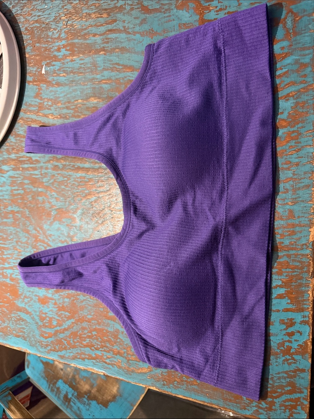 Seamless Wireless Bralette in Purple - Soft Everyday Support